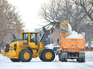 Услуги трактора для уборки снега в Клину
